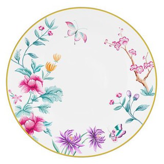 ชามตื้น ROYAL BONE CHINA CHINOISE 8 นิ้ว ผ่านกระบวนการผลิตที่ได้รับมาตรฐาน ปลอดภัยจากสารเคมีตกค้าง