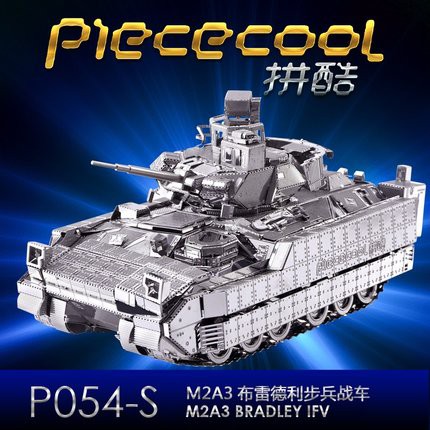โมเดลโลหะ 3 มิติ Piececool M2A3 Bradley IFV - ตัวต่อ จิ๊กซอ ของเล่น เสริมการเรียนรู้เด็ก