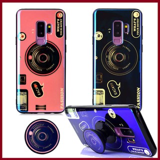 ✨ เคสซิลิกาเจล Samsung Galaxy Note 9 8 S8 S9 Plus S7 edge Soft TPU Stand Case ฝาปิดโทรศัพท์กรณีเคสnote9