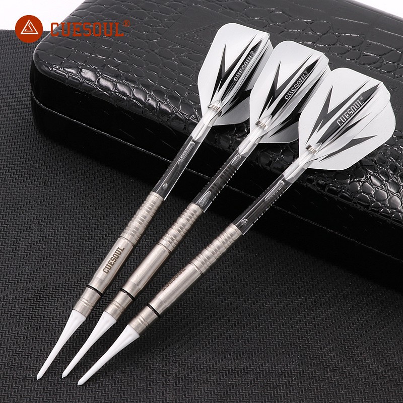 Cuesoul 90 % Tungsten Soft Tip Dart Set 18g/20g ลูกดอกอิเล ็ กทรอนิกส ์ มืออาชีพ 3 ชิ ้ น