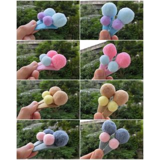 กิ๊บ POMPOM ราคา 59 บาท/คู่