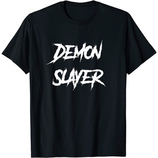 เสื้อยืดโอเวอร์ไซส์เสื้อยืด พิมพ์ลาย Demon Slayer สําหรับผู้ชายS-3XL