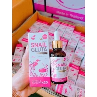 SNAIL GLUTA COLLAGEN Gold X20 WHITTENING SERUM