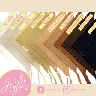 Jolie Wiwii (สินค้าพร้อมส่ง) ผ้าโพกผม ผ้าโพกหัว มีเชือกผูก สีเยอะมาก