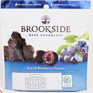 🔥ยอดนิยม!! Brookside Dark Chocolate ช็อคโกแลต สอดไส้ เนื้อ อาซาอิ และ กลิ่น บลูเบอร์รี่ 85 กรัม คุณภาพระดับพรีเมี่ยม