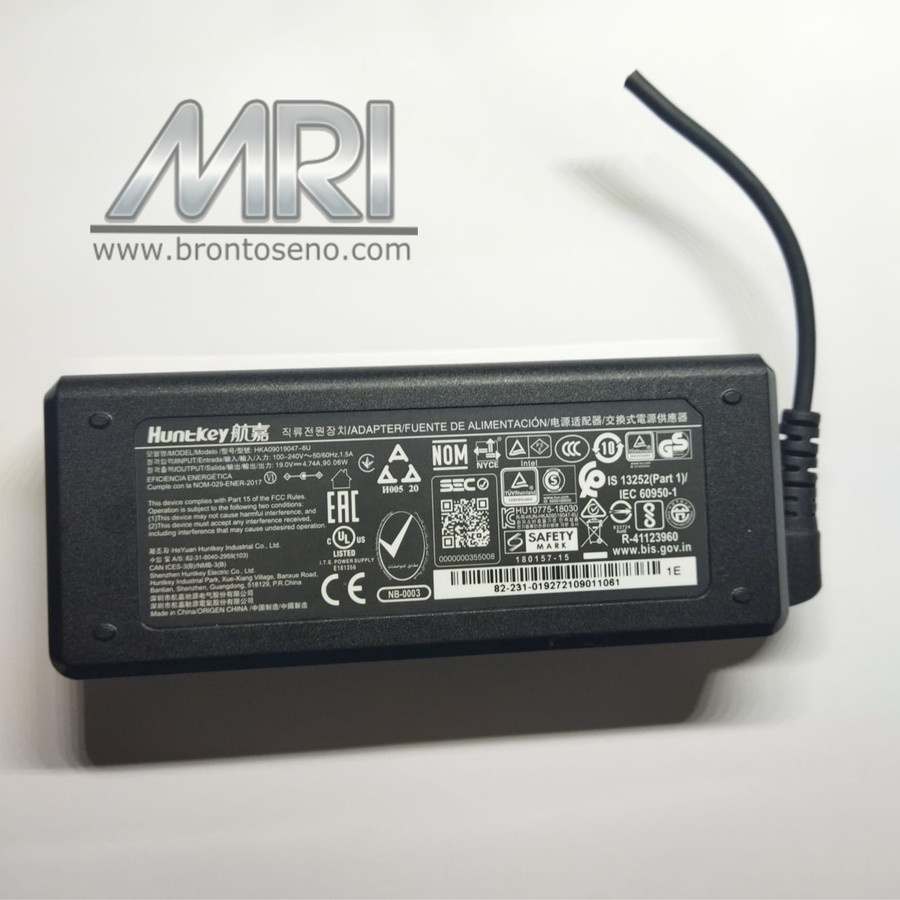 Original INTEL NUC i3 i5 i7 Power Adapter 90W Hunt Key มือสอง