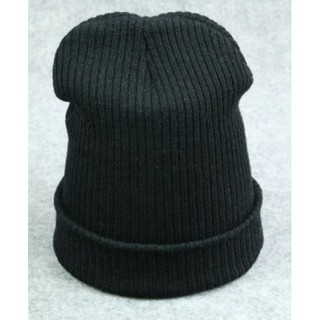 หมวกไหมพรม Beanie ดำ