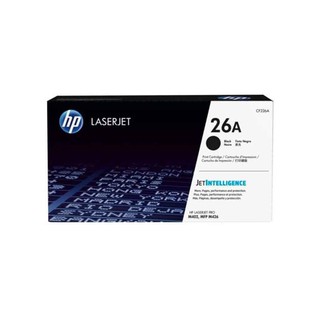 TONER HP TONER 26A BLACK Model : CF226A Vendor Code : CF226A HP TONER 26A BLACK LJ M402 M426