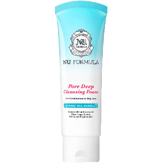 Nu Formula Pore Deep Cleansing Foam 50g โฟมล้างหน้านู ฟอร์มูล่า สูตรสิว ผิวมัน