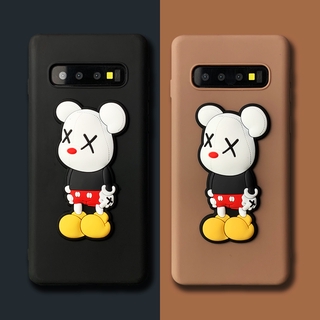 violent bear Samsung Galaxy S20Ultra S20 Plus S20ultra S10 Plus S10E Note20 Ultra A91 Cartoon violent bear Phone Case Samsung Note10 Pro Note9 Note8 Note5 Casing S8 Plus S7 Edge S6 Edge Cartoon Creative couple Phone Casing