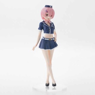 [Special Price] ฟิกเกอร์แท้ RE:ZERO - Ram Lugnica Airline Ver. SEGA SPM Series &lt;SEGA japan exclusive&gt;