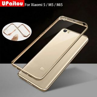 Xiaomi Mi 5 Luxury Crystal Transparent Soft TPU Case Back Cover