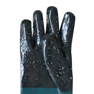 Quyn Rubber Sandblaster ถุงมือพ่นทราย Sand Blast สําหรับตู้ Sandblast ถุงมือนิรภัย