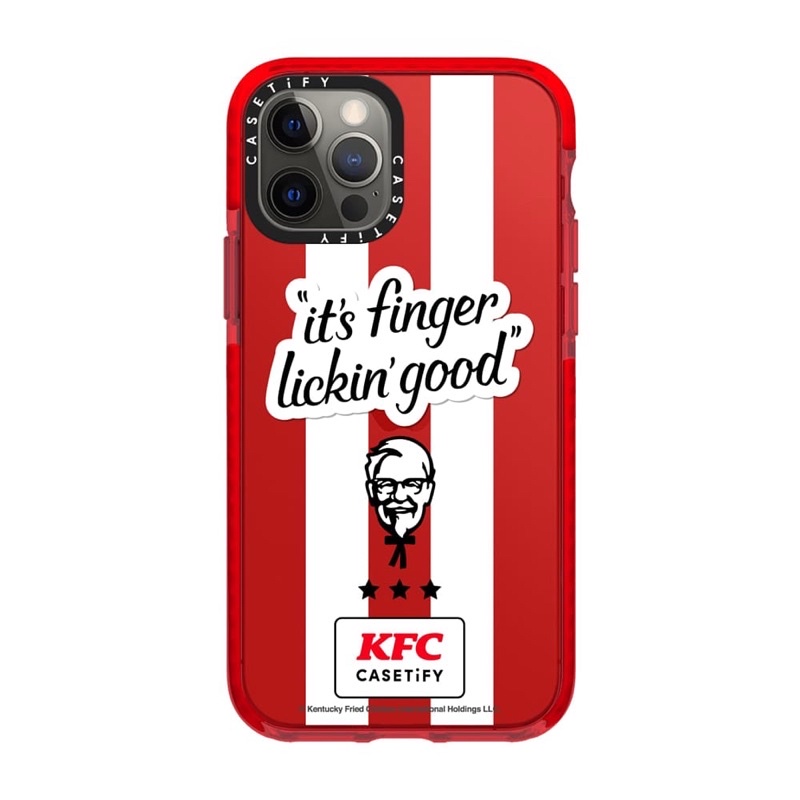 [ พร้อมส่ง] KFC x CASETiFY | IT'S FINGER LICKIN' GOOD 12/12 Pro