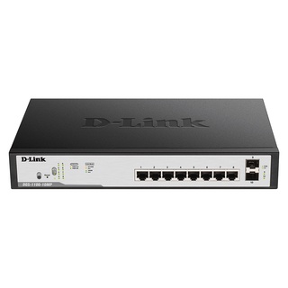 D-LINK (DGS-1100-10MP) 10-Port Gigabit PoE Smart Managed Switch