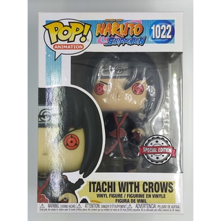 Funko Pop Naruto Shippuden - Itachi With Crows : 1022 (กล่องมีตำหนินิดหน่อย) แบบที่ 2