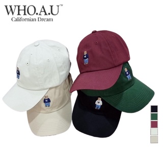 หมวกเบสบอล พิมพ์ลายหมี WHO.A.U ราคาถูก