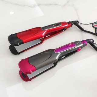 ENZO เครื่องหนีบผมตรง Enzo Red Special Wet and Dry