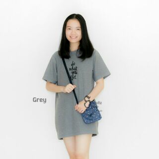 Do what you love POLO Dress (Grey)