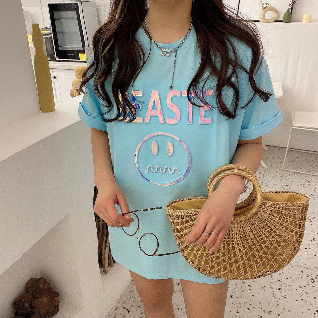 LH.Sunday เสื้อยืดตัวอักษร สีสวยฟรุ้งฟริ้งมเหมาะกับสาวหวาน ใส่ไปเที่ยวหรืออยู่บ้านเกร๋ๆไปเล้ยย