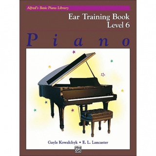 หนังสือเรียนเปียโน Alfred Basic Piano Ear Training 6