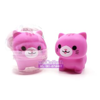 ขายกาชาปองแมวสีชมพู Squeaky Gacha Cats by Claw Grabby Store ของใหม่