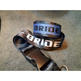 BRIDE สายคล้องคอJDMสไตล์ สายคล้องบัตร สายคล้องโทรศัพท์ สายคล้องกุญแจ