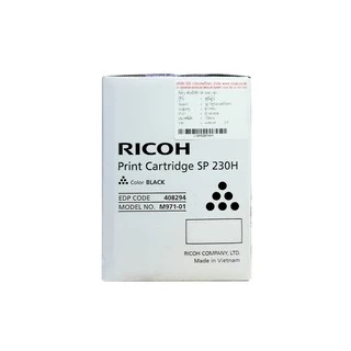RICOH SP230L/H Toner ของแท้ | ตลับหมึกแท้ Ricoh สำหรับ SP230DNw / SP230SFNw | Laser Printer Toner