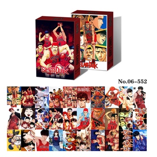 Twisted Wonderland,SLAM DUNK,Demon Slayer,My Hero Academia,Genshin,Tokyo Revengers Photocard Lomo Card 30 ชิ้น ต่อกล่อง