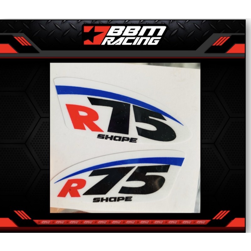 สติ๊กเกอร์ชิลหน้า Arai R75