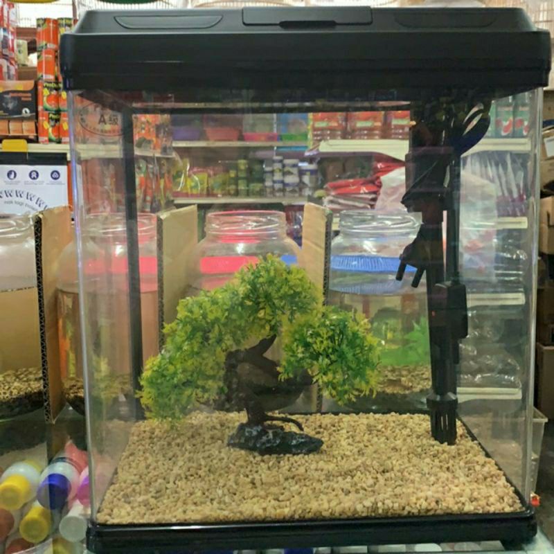 SOBO Aquarium T-390F 35L 1 ชุด 390x270x450mm