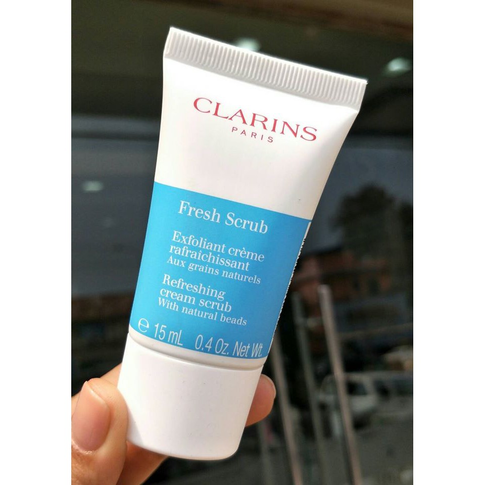 clarins fresh scrub 15ml
