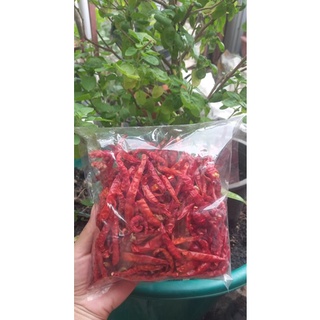 พริกขี้หนูเเห้งยอดสน(เด็ดก้าน)🌶ขนาด 100กรัม//60฿