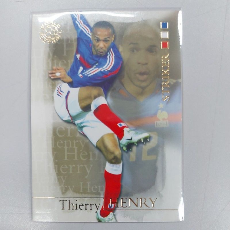 การ์ดนักฟุตบอล Futera Thierry Henry