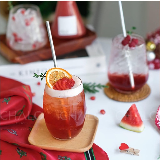 แก้ว Ocean Madison Long Drink C18414 ปากบาง เนื้อแก้วใส คุณภาพดี ใส่เครื่องดื่มได้หลายประเภท