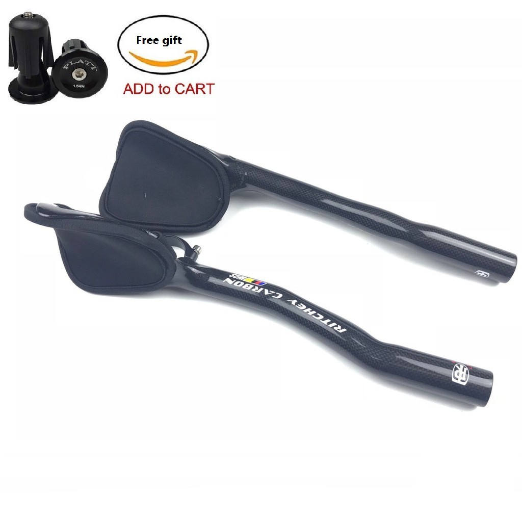 Ritchey WCS 3K แฮนด์มือจับคาร์บอนไฟเบอร์ สําหรับรถจักรยาน TT