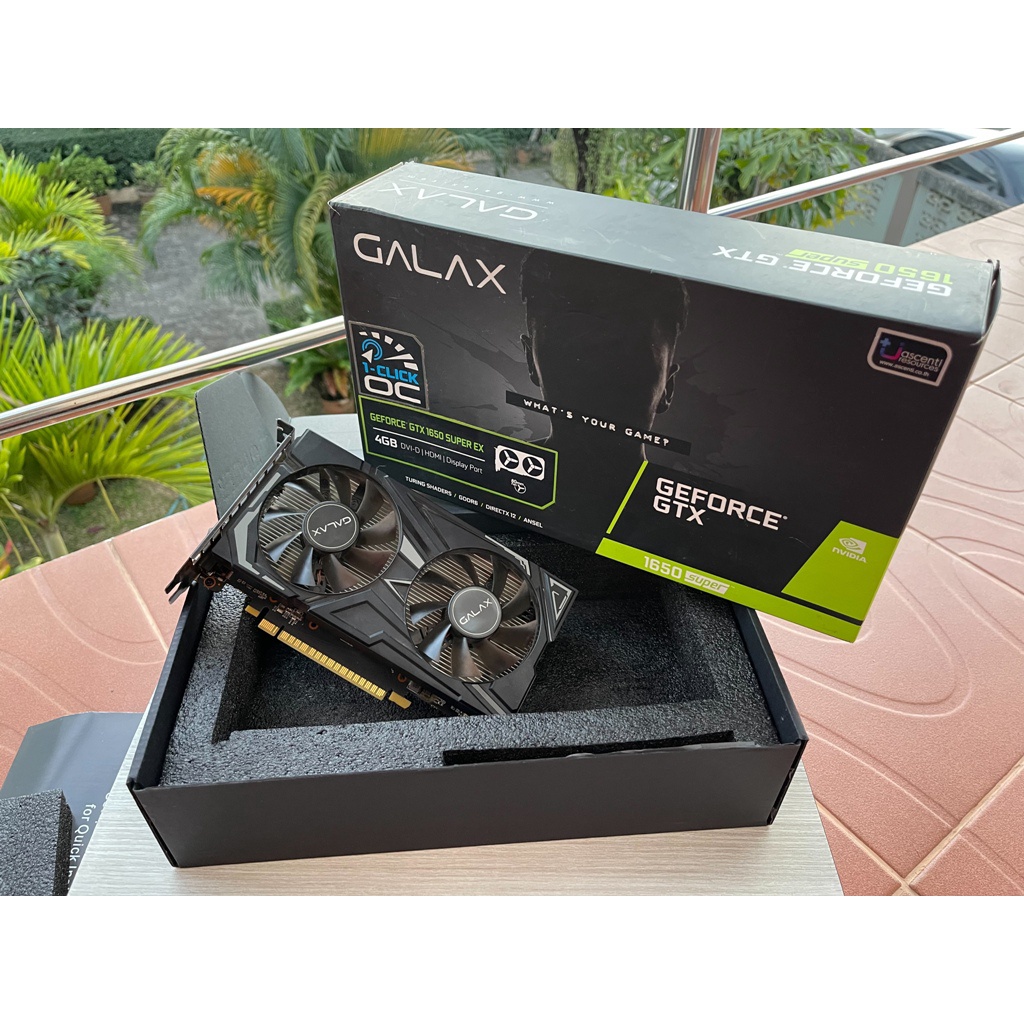 GALAX GTX1650 SUPER EX (1-CLICK OC) GDDR6 - 4GB GDDR6