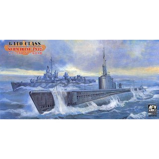 AFV Club 1/350 SE73510 GATO CLASS SUBMARINE 1942