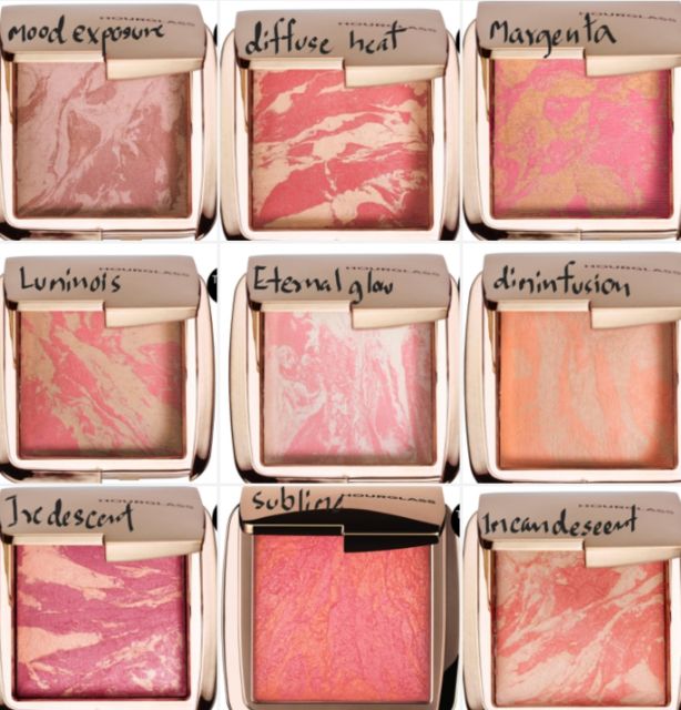hourglass blush full size และ mini size