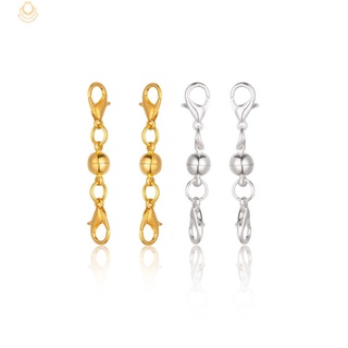 Metal Copper Extender Magnetic Clasps Connectors Ball Hooks Ball-shaped Mask Chain Connectors Metal Copper Extender Magnetic Lobster Clasp brilliantant