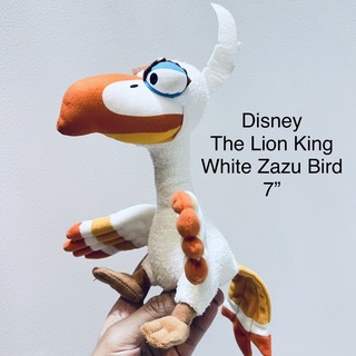 #ตุ๊กตา #นกเงือก #ซาซู #Zazu #white #bird #The #Lion #King #ลิขสิทธิ์แท้ #ป้าย #Walt #Disney #ขนาด7” #งานสวย #หายาก