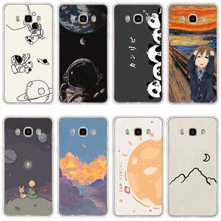 เคสโทรศัพท์ซิลิโคน TPU แบบนิ่ม สําหรับ Samsung Galaxy J4 PLUS 2018 j5 prime j5 pro j5 2016