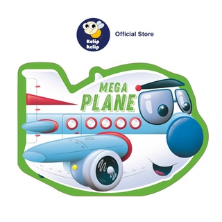 หนังสือแผ่นบอร์ด Mega Plane Story อ่านง่าย สําหรับเด็กวัยหัดเดิน