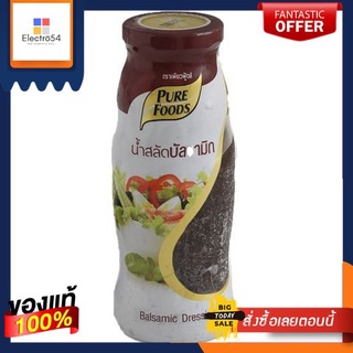 (แพ็ค2)เพียวฟู้ดส์น้ำสลัดบัลซามิค 310 กรัม/Pure Foods Balsamic Dressing 310g(Pack2)Pure Foods Balsamic Dressing 310g/Pur