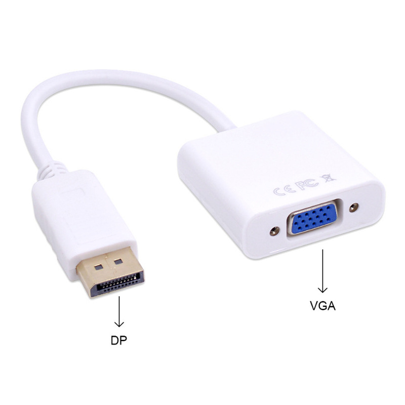 Dp Displayport To Vga Female อะแดปเตอร์แปลงสายเคเบิ้ล - lijunyou666.th ...