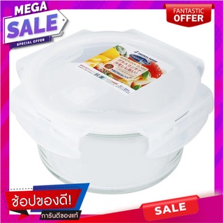 กล่องอาหารกลม SUPER LOCK 6082 0.7 ลิตร ภาชนะใส่อาหาร ROUND FOOD CONTAINER MICRON SUPER LOCK 6082 0.7L