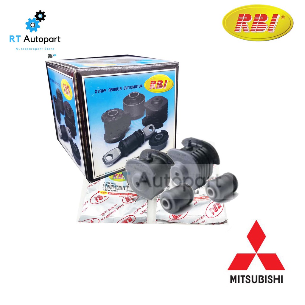 RBI บูชปีกนก Mitsubishi Ecar CB1-2 CK2 CK5 / บูชปีกนกล่าง Lancer อีคาร์ / MB808909 MB808910 MR130983