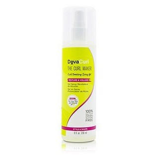 DEVACURL The Curl Maker (Curl Boosting Spray Gel - Texture &amp; Volume) Size: 236ml/8oz