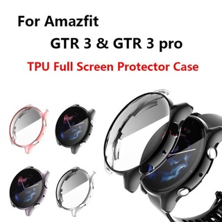 เคสกันรอยหน้าจอ TPU แบบนิ่ม อุปกรณ์เสริม สําหรับ Huami Amazfit GTS2 GTS3 Amazfit GTR2 GTR2E GTR3 Pro