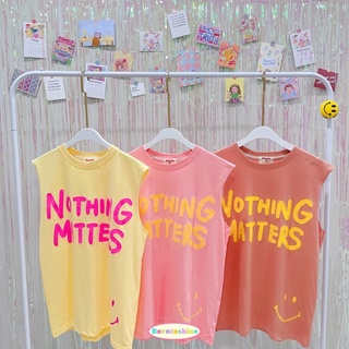 เสื้อแขนกุด Nothing Matters เสื้อผ้าแฟชั่น เสื้อผ้าผู้หญิง